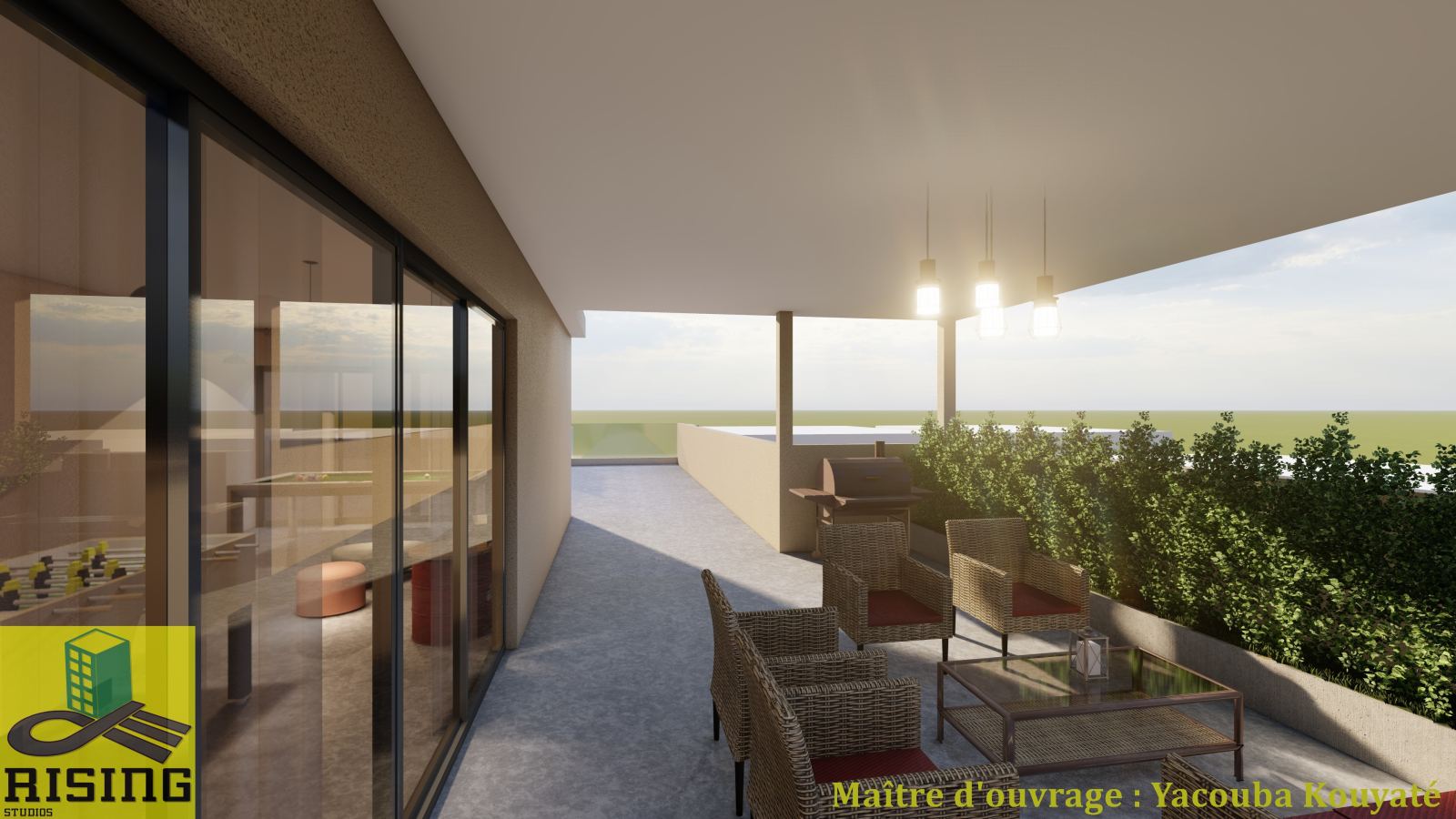 Terrasse lounge